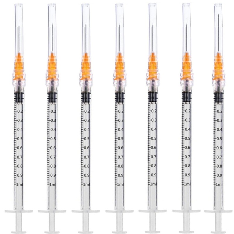 1ml 25 Gauge 5/8 inch Sample Measuring Dispensing Lab Utensils, for...