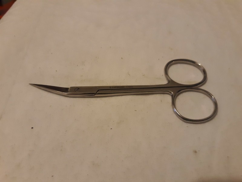 Vintage Lipshaw Stainless Surgical Scissors Angle 11999