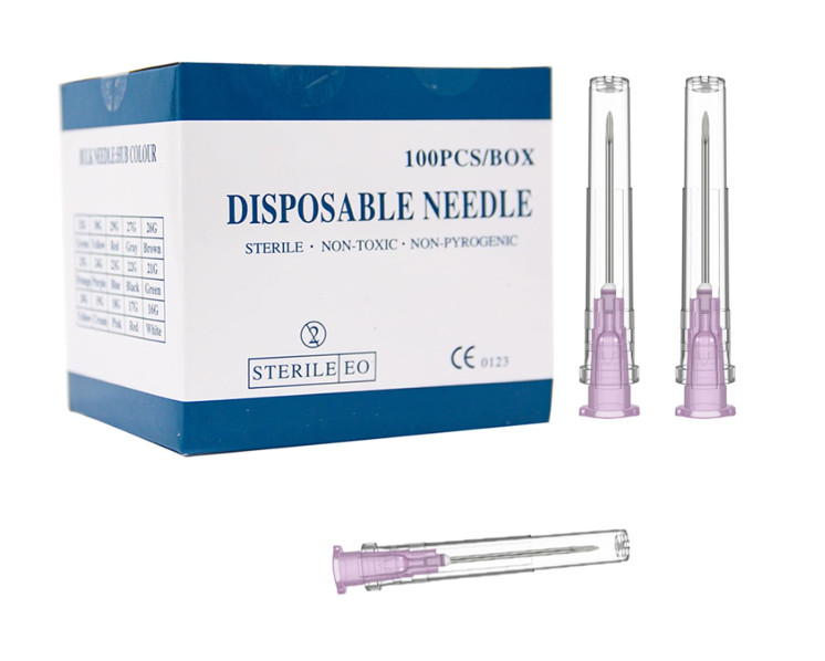 18 Gauge 1 Inch Needle (100Pack),Luer Lock Industrial Accessories Needles,Indivi