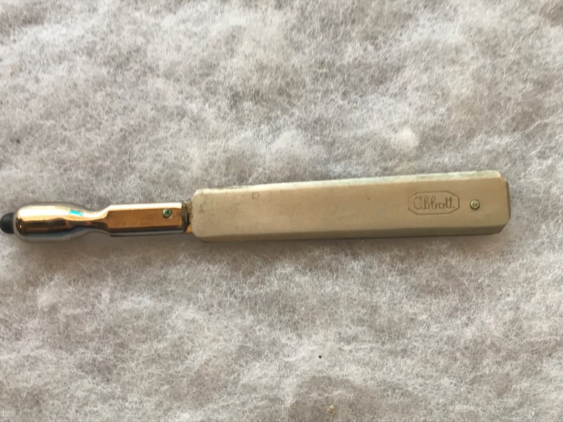 Abbott Doctors collapsible hammer In Case Solingen Germany, Charles Jones M. D. gallery