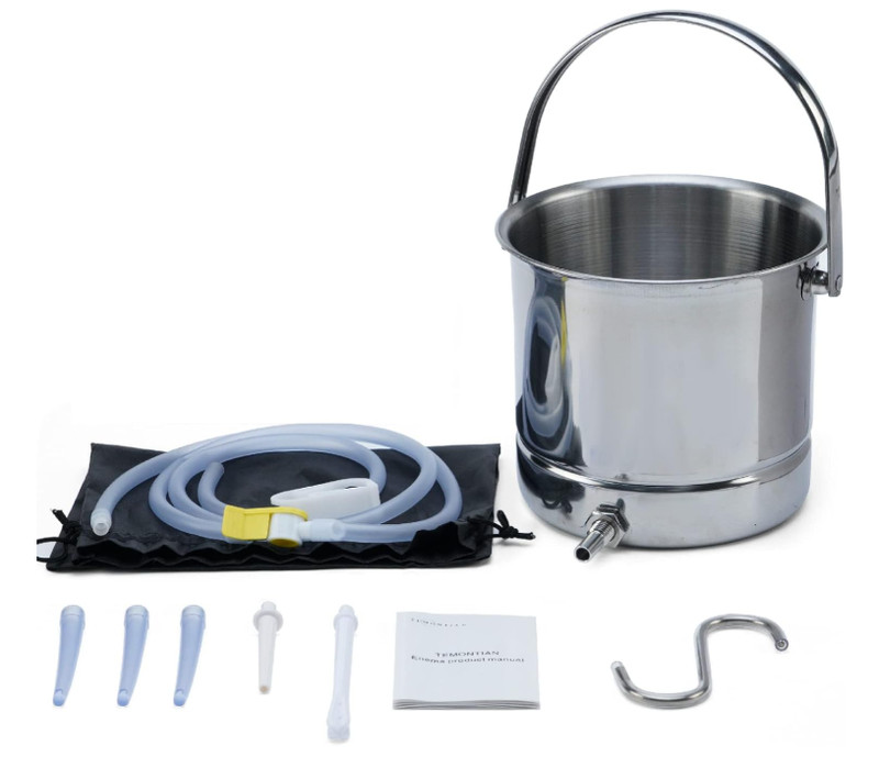 Coffee Enema Bucket Kit, Enema Kit for Colon Cleansing Bucket, Home Colonic Kit