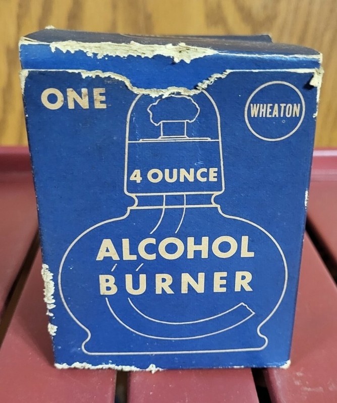 Vintage Wheaton 4 Ounce Alcohol Burner
