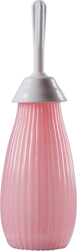 Natural Vaginal Cleansing System, BPA & PVC Free, Compatible with DMSO / Pink