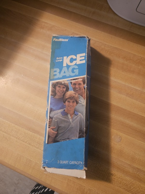 Vintage Faultless Large Ice Bag 3 Quart Capacity