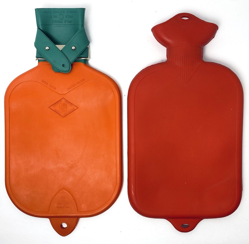 Vintage Merit Hot Water Bottle American Hospital Supply Tomac Ice Bottle Lot 2 gallery