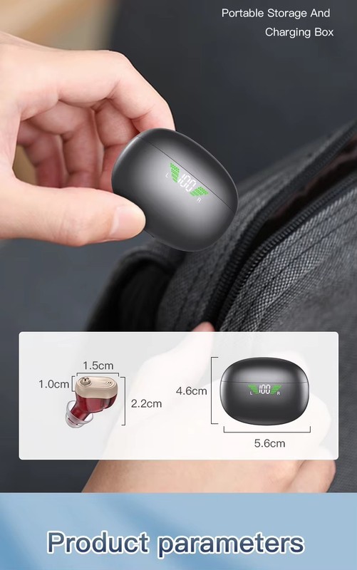 Hearing Aids for Seniors Rechargeable with Noise Cancelling gallery