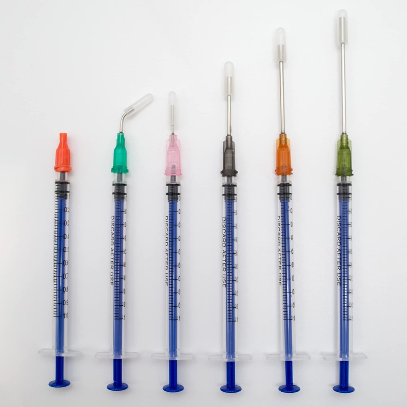 Glue Applicator Syringe with Blunt Tip Needle and Cap, for Liquid, Glue,... gallery