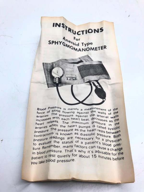 Vintage Marshall Sphygmomanometer gallery