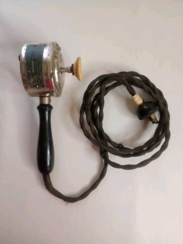 The Star Electric Handheld Vibrator Massager Fitzgerald MFG Co Vintage For Parts