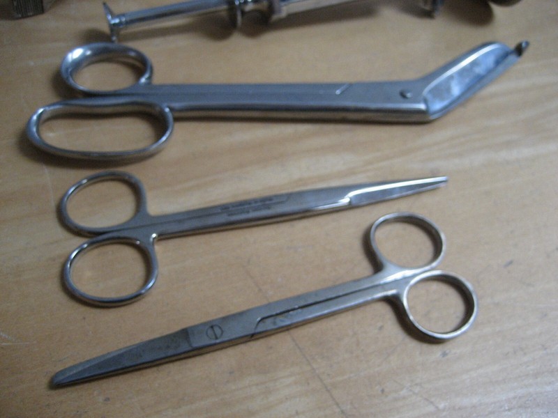 Medical Instrument Lot Stainless Scissors Clamp Forceps gallery