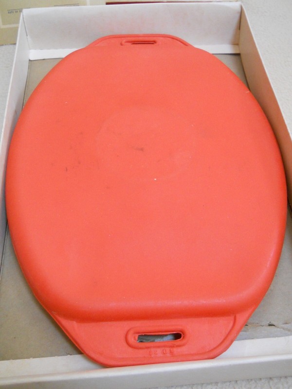 Vintage Walgreen Oval Ice Cap Bag / Mendets Rubber Mending Box gallery