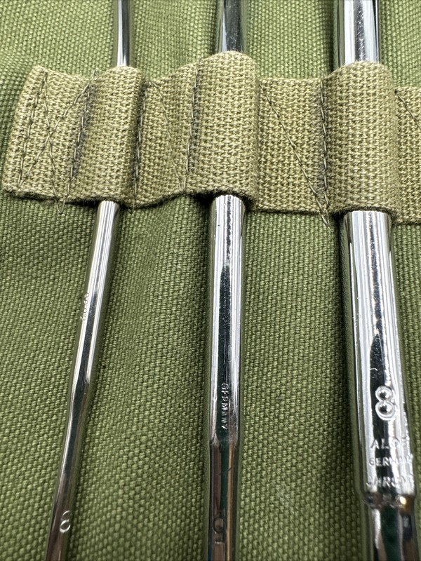 Vintage German Surgical Uterine Dilator Set Chrome Aloe & Sklar gallery