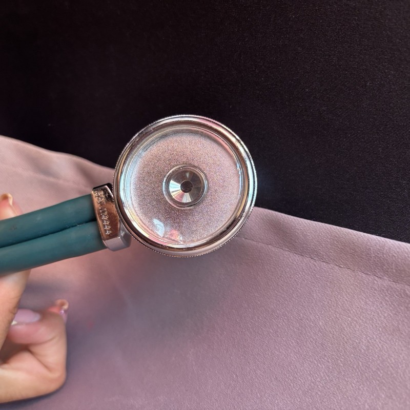 Vtg Elite Medical Instruments Sprague Rappaport Stethoscope Teal Green Blue gallery