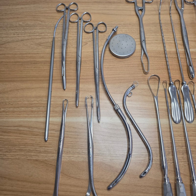 Rare WWII Era Aesculap Sterilcontainer Obstetric Surgical Instrument Set Medical gallery