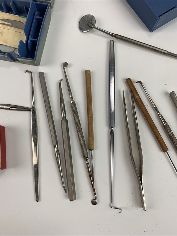 Large lot vtg surgical / dental instruments - adams gallery