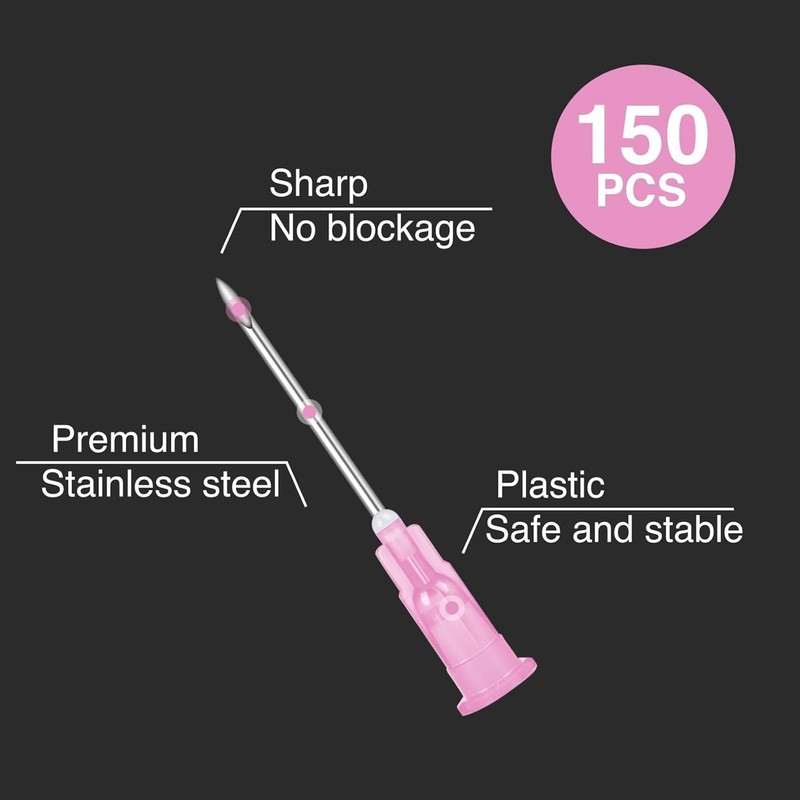150 Pack 18 Ga 1 Inch Luer Lock, Lab Accessories, Industrial Dispensing 18 gallery