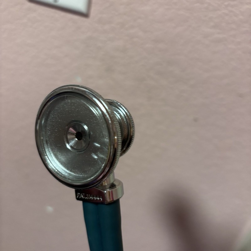 Vtg Elite Medical Instruments Sprague Rappaport Stethoscope Teal Green Blue gallery