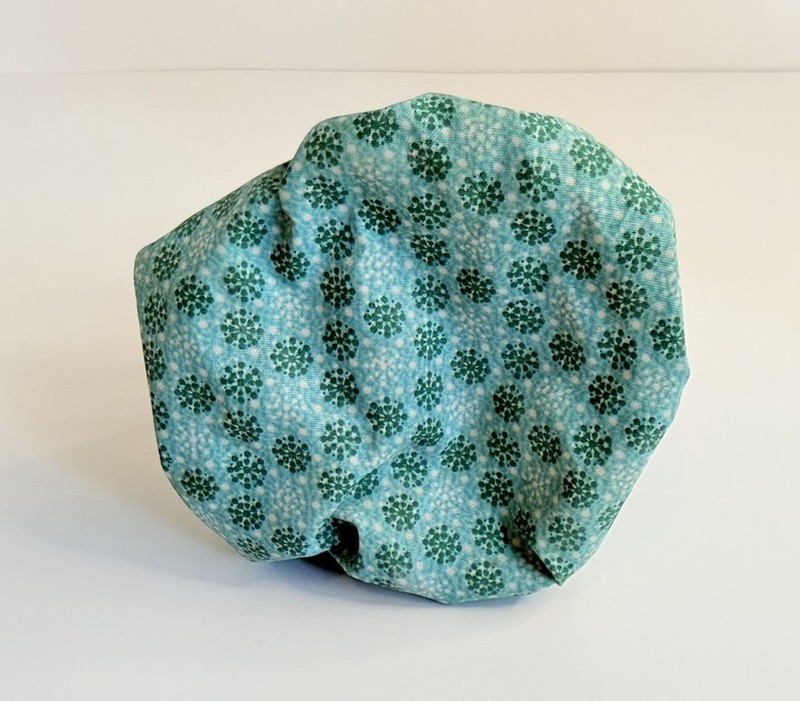 Vtg Walgreens Ice Cap Ice Bag Snowflake Flower Retro Green Teal First Aid USA gallery