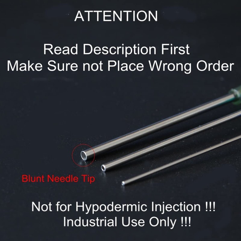 52 Pcs - 3ml 5ml 10ml 20ml Syringes with 14ga, 52 Pack-3ml gallery