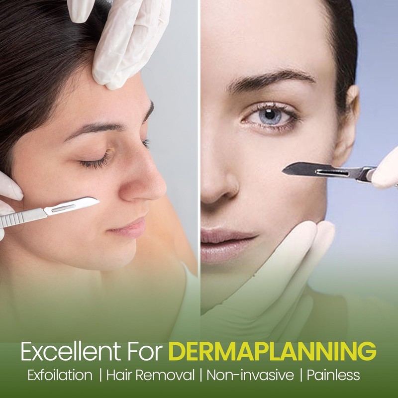 10R Dermaplane Blades – Stainless Steel Dermaplaning Scalpel Blades, gallery