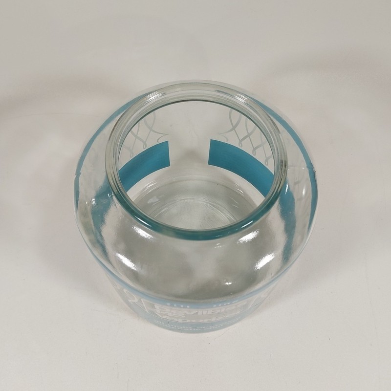Vintage DeVilbiss No. 145 Vaporizer Humidifier Aqua Blue Glass Piece ONLY gallery
