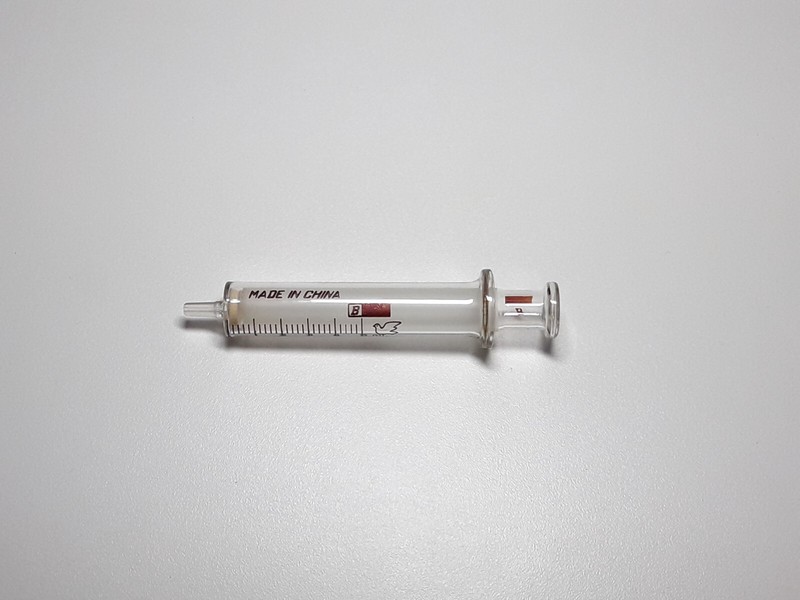 Dove Brand 5ml All Glass Syringe Vintage Rare Old China Rarity Original Shanghai gallery