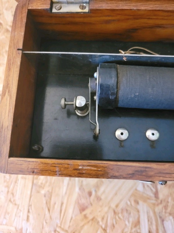 Medical Quack Device Vintage Medical Induction Shocking Tool Antique Wood Box gallery