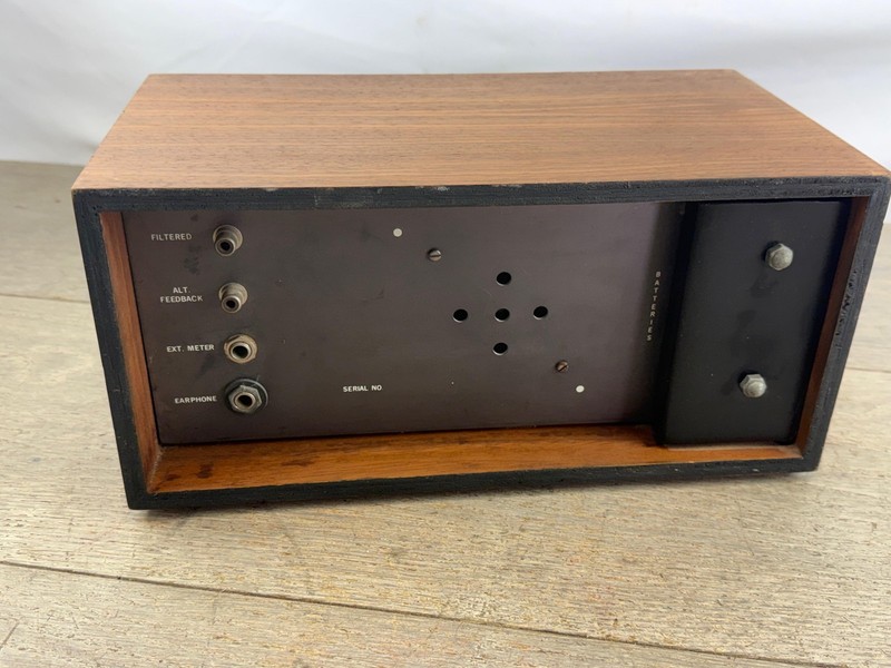 Vintage Electromyometer Analog Instrument Wood Case P-P Microvolts gallery
