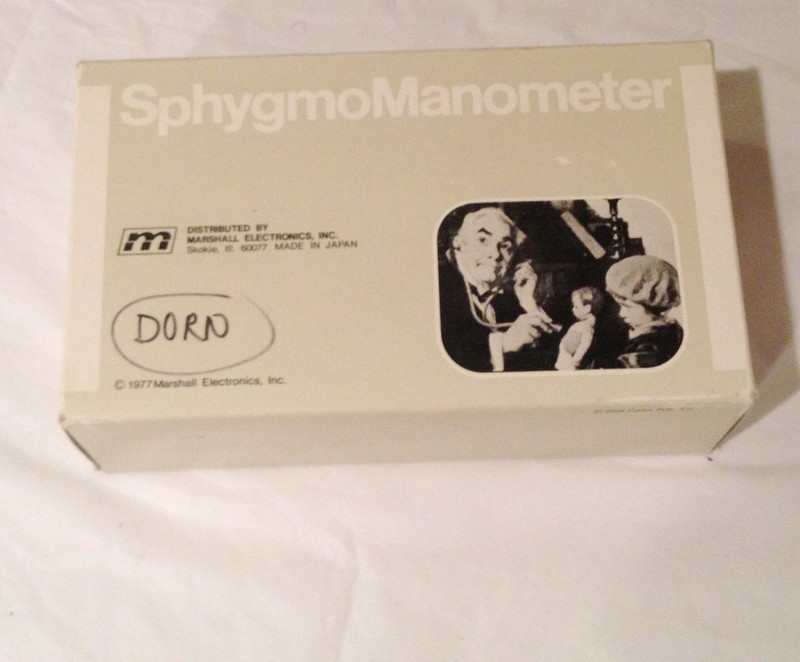 Vintage 1977 Marshall Sphygmomanometer In Original Box gallery