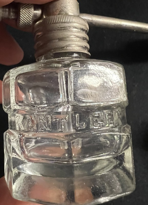 Vintage Rexall Kantleek Glass Atomizer Medical Perfume gallery