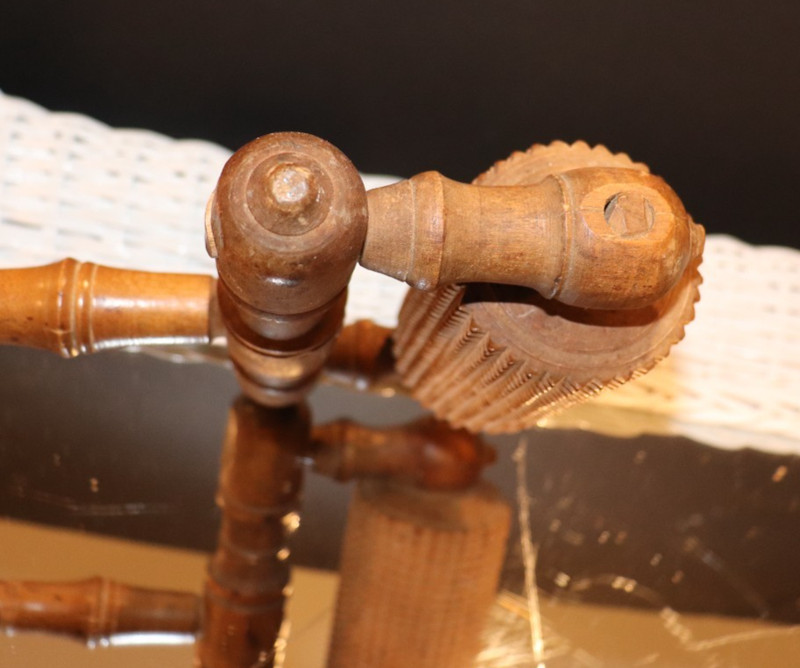 SCARCE VINTAGE ANTIQUE MASSAGE ROLLER MEDICAL INSTRUMENT NEUROLOGICAL INSTRUMENT gallery