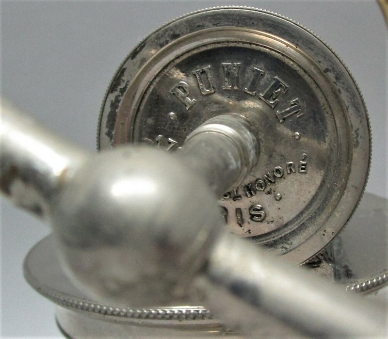 Unique 19th C. FRENCH MEDICAL Instrument as Lamp EGUISIER Model #1 circa 1860s gallery