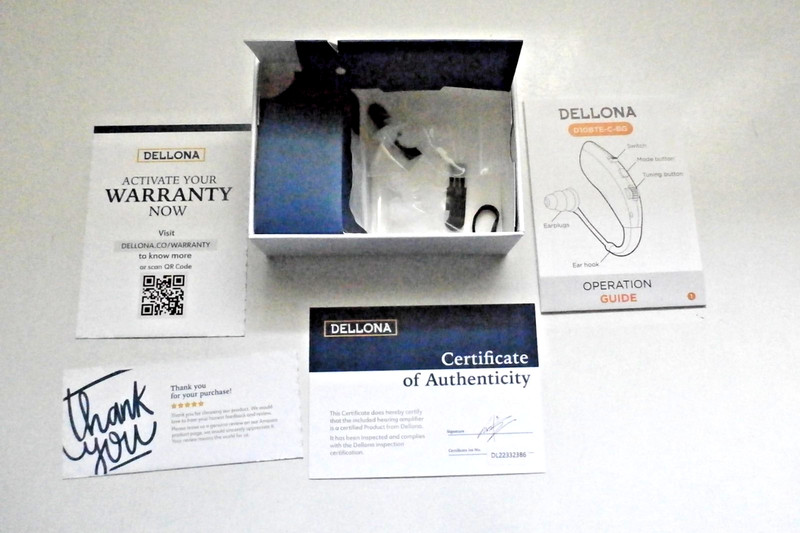 Dellona 2 Left D10BTE-C-BG Rechargeable Hearing Amplifiers/Severe Hearing Loss gallery