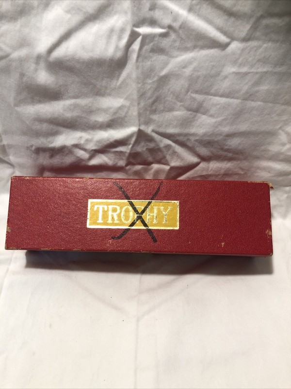 Vintage Propper Trophy Hypodermic Syringe 50cc Eccentric Glass Tip 1971 gallery