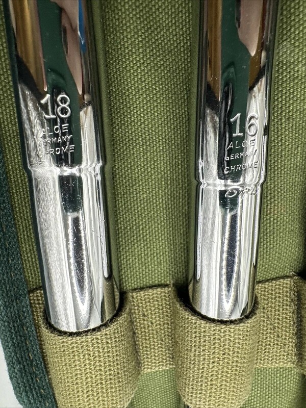 Vintage German Surgical Uterine Dilator Set Chrome Aloe & Sklar gallery