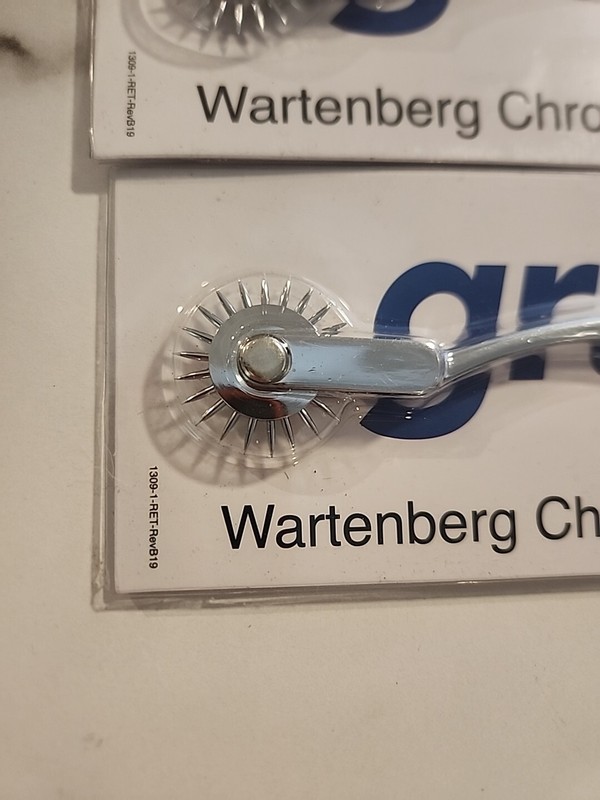 Grafco #1309-1 Wartenberg Chrome Plated Pinwheel, 7" (Pack of 2) gallery