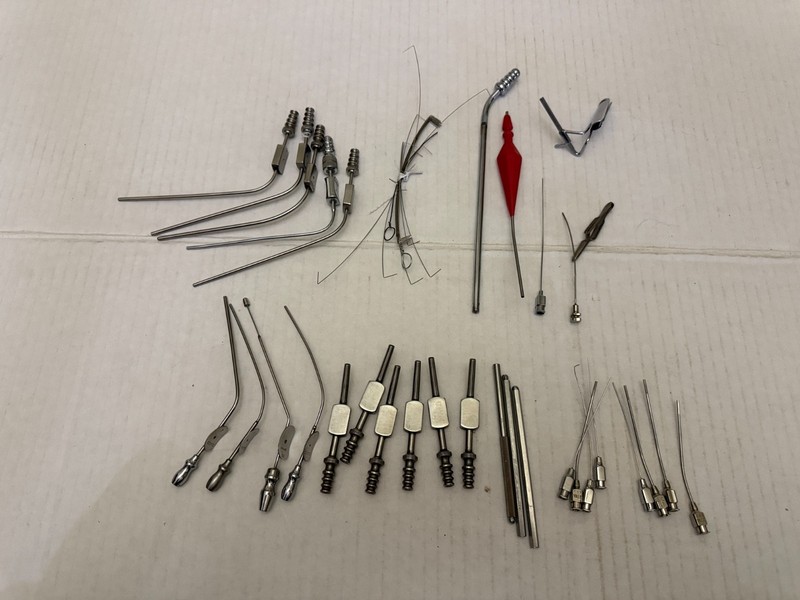 Vintage Professional Medical Specialist’s Instruments Large Lot 30 Plus Pieces