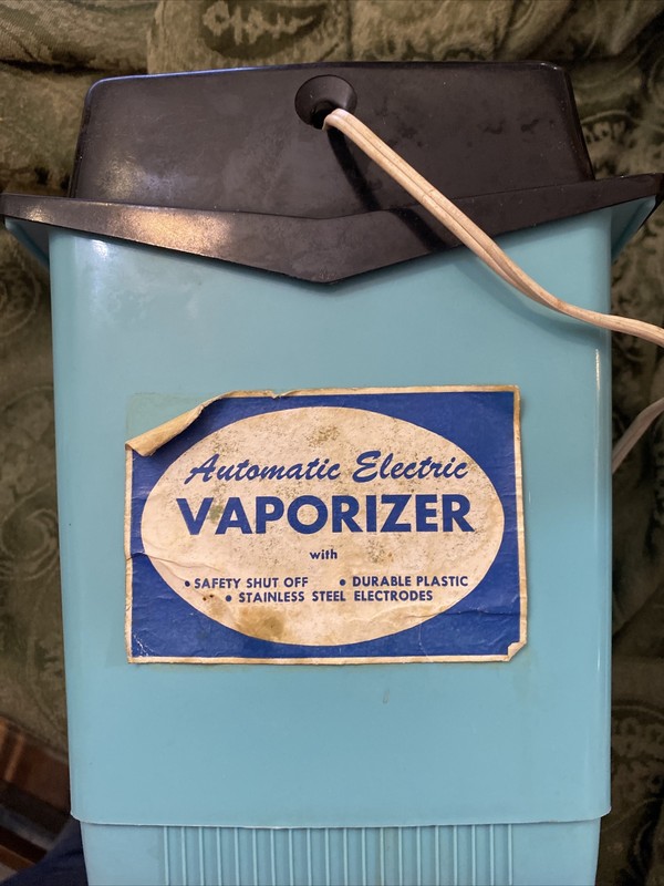VINTAGE REXALL REX-RAY AUTOMATIC ELECTRIC VAPORIZER HUMIDIFIER 1960'S UL LISTED gallery