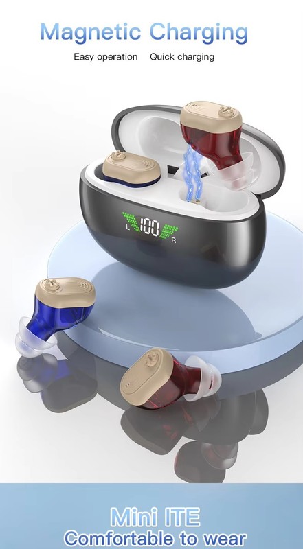 Hearing Aids for Seniors Rechargeable with Noise Cancelling gallery