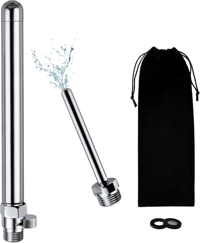 Shower Enema Kit, Shower Douche Nozzle Cleansing System with Water Control Valve
