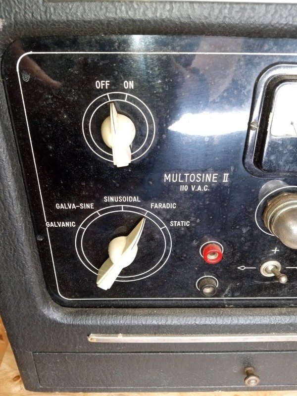 Super Rare Sunitex Multisine II 110 VAC Vintage Electro Therapy Unit Pro Old! gallery