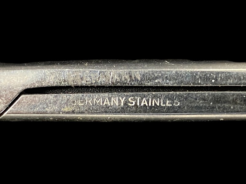 Vtg Hermann Germany Stainless Steel Surgical Scissors Curved Dental 6.25" EX+ gallery