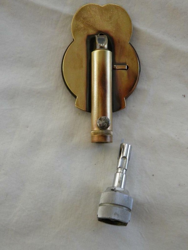 BRASS PART FROM A MAY OPHTHALMOSCOPE – FOR PATS ONLY