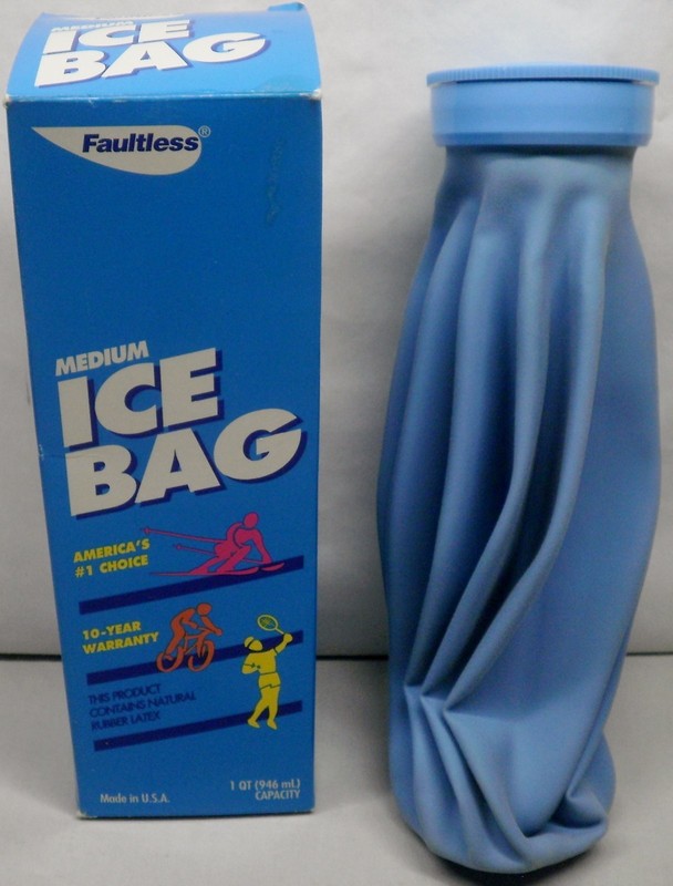 Faultless Medium Ice Bag Blue