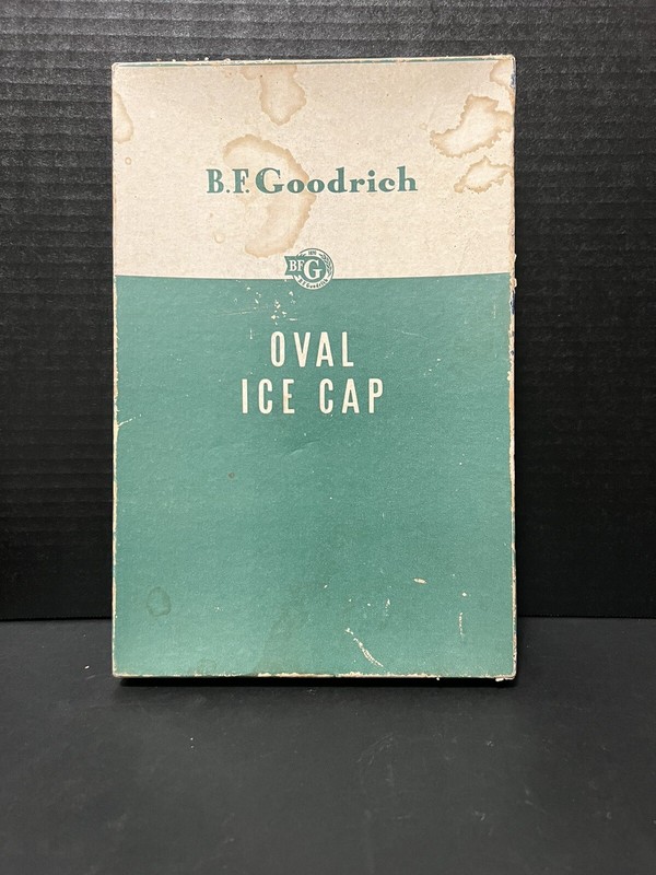 Ice Bag VINTAGE BF GOODRICH OVAL CAP #29 in the ORIGINAL BOX gallery