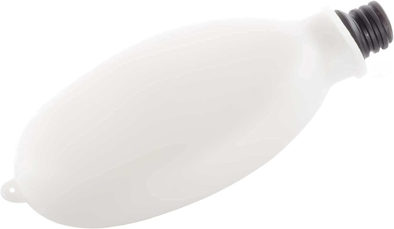 Compact Silicone Douche Bag, Reusable Travel Kit, 11 Fl Oz White gallery