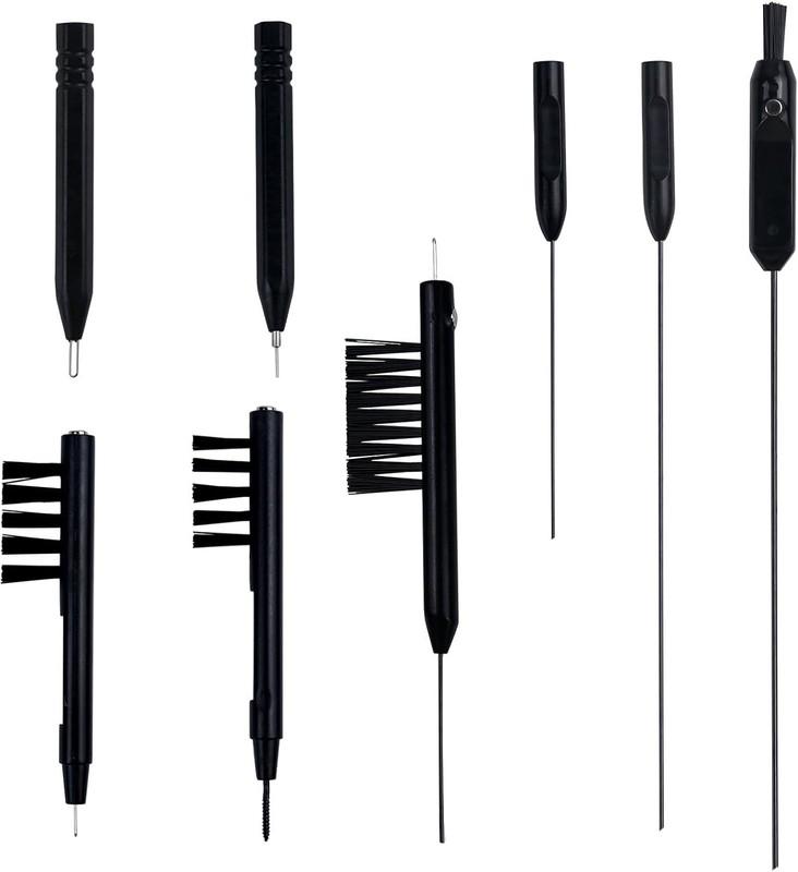 8 PCS Hearing Aid Cleaning Tools Equipment Kits Cleaning…