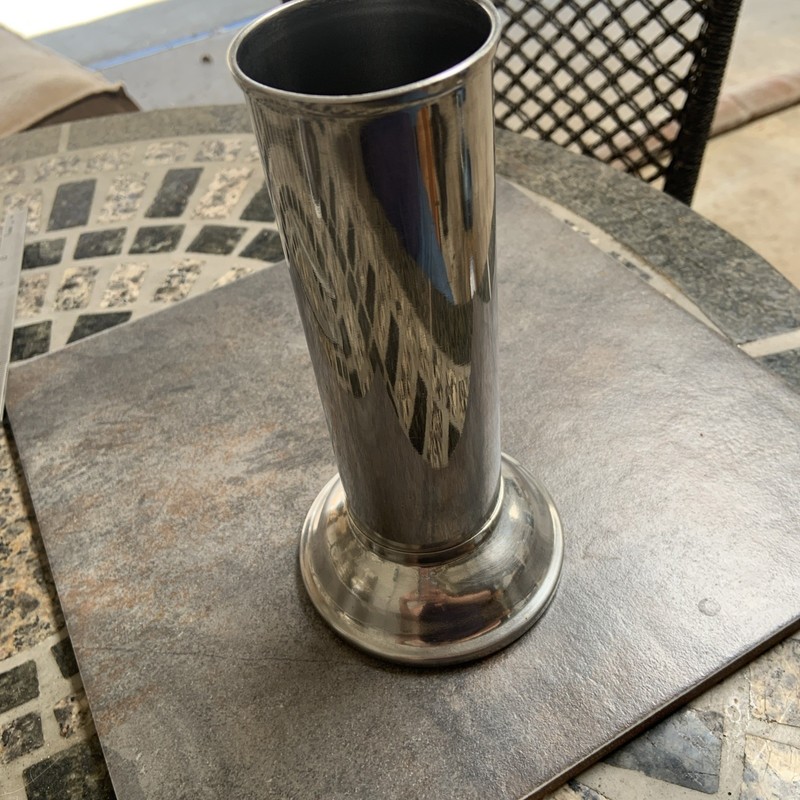 Vintage Medical Instrument Holder Stainless Steel Polar 18-8 Use as Cool Vase