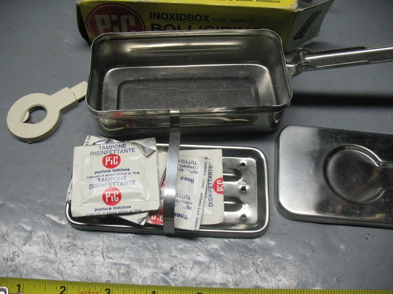 BOLLISIRINGA SYRINGE STERILIZER ARTSANA PIC INDOLOR STAINLESS No. 798 gallery