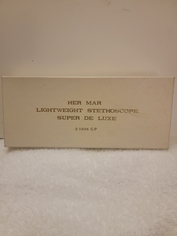 Stethoscope Her-Mar Twinhead Lightweight Delux #1006 Made in Japan